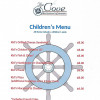 Menu | The Cove Restaurant & Marina